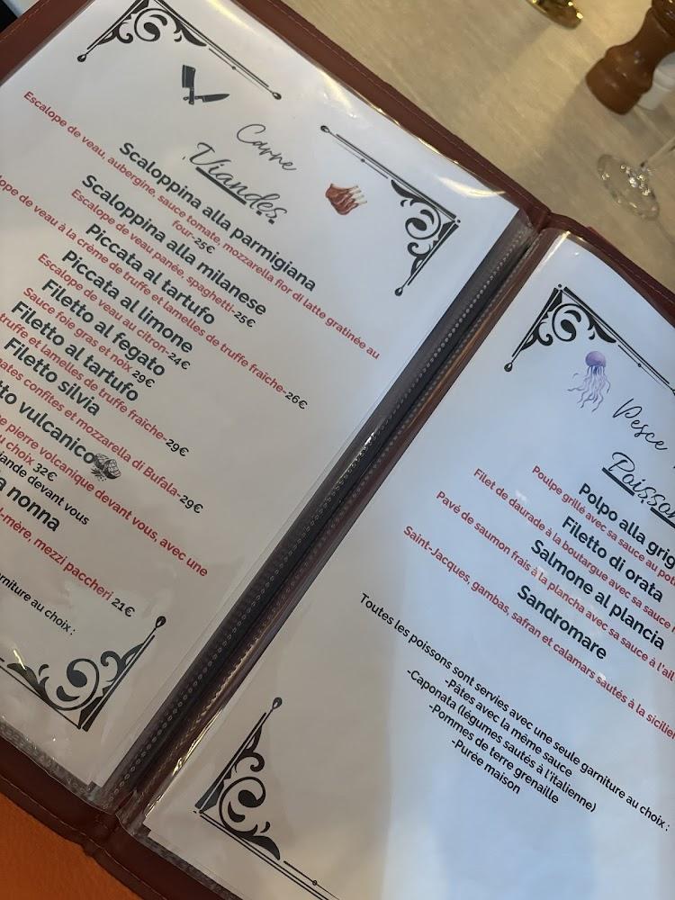 LA TRATTORIA D'AUTEUIL - Menu Image 4